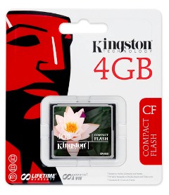 Compact Flash Kingston 4 Gb