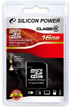 Micro SDHC 16.0 Gb Class6